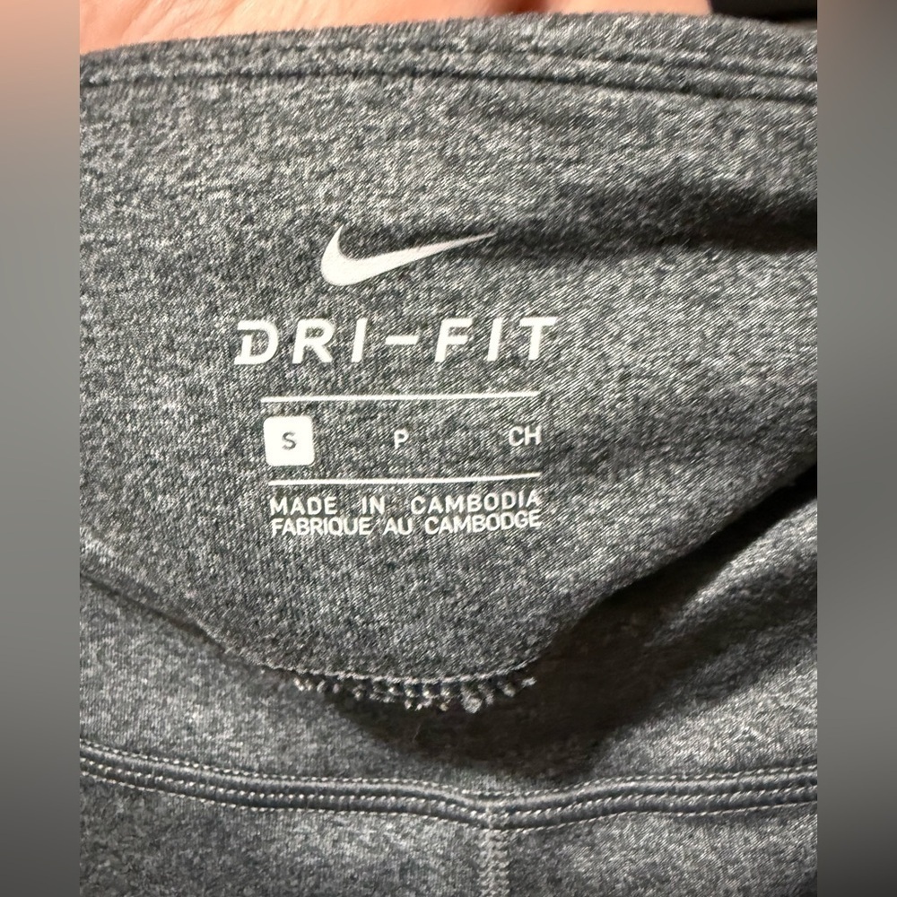 Nike Dri-FIT Mid-Rise Crop Leggings - Picture 7 of 8